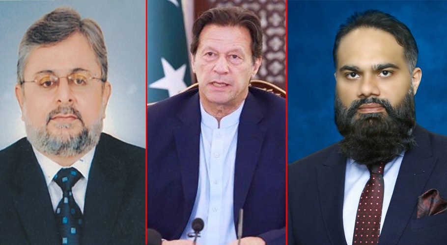 Chairman BMG and Patron-in-Chief of SITE Association of Industry Zubair Motiwala and President Abdul Hadi. Source: MM News