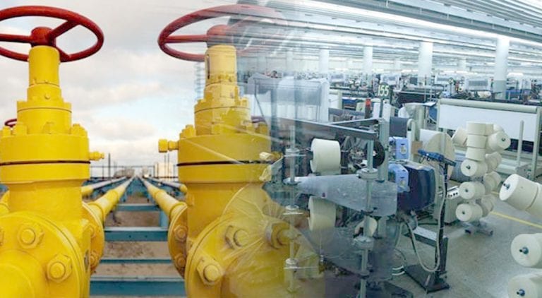 The industries will get gas with full pressure for six days.