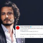 Actor Osman Khalid Butt has expressed that he is upset as Prime Minister Imran Khan once again blamed women for causing rape in the country instead of addressing the actual way to protect women of the country.