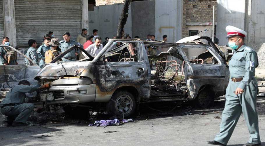 Blasts hit two buses in Kabul killing seven people