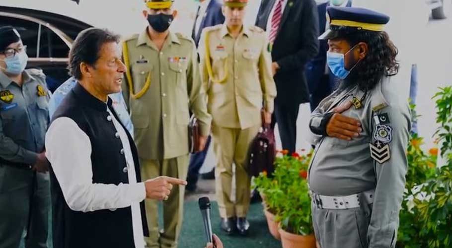 PM appreciating ITP injured constable