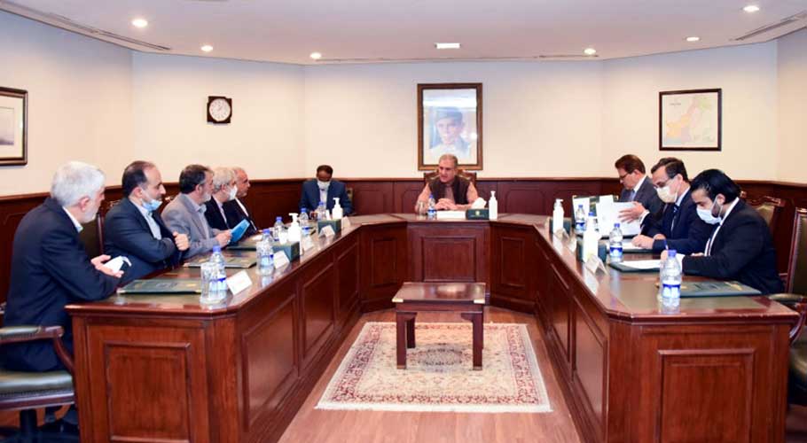 Iran’s envoy calls on FM Qureshi