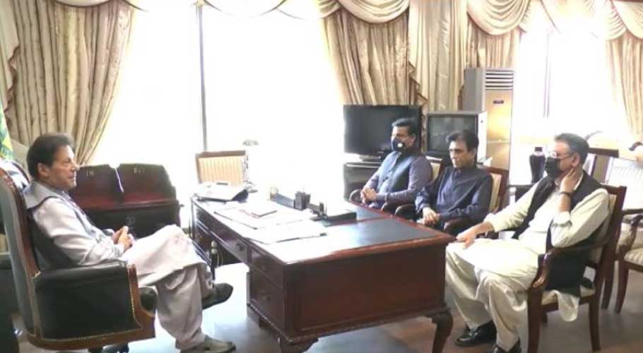 MQM-P delegation called on PM Imran in Islamabad