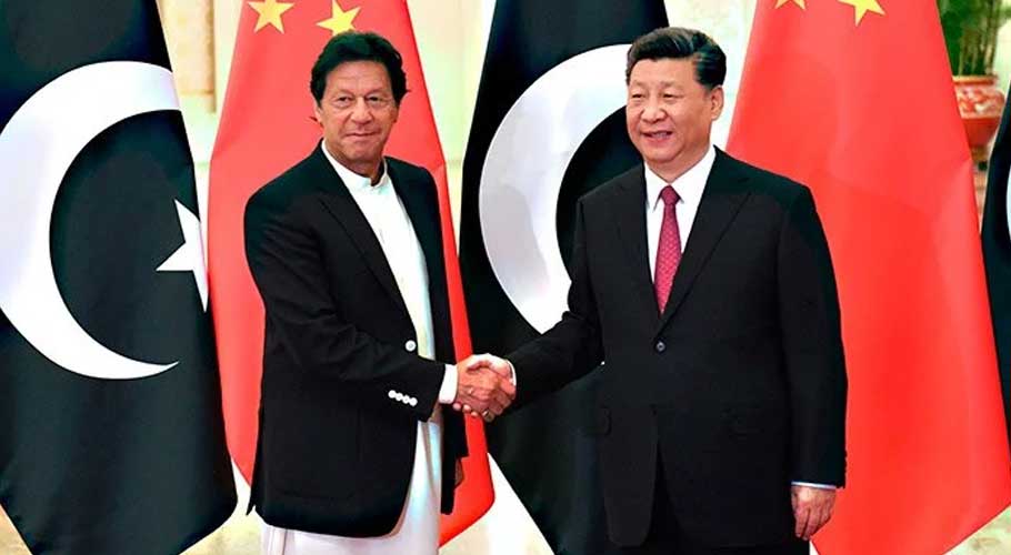 Prime Minister Imran Khan held a telephonic conversation with Chinese President Xi Jinping. Source: APP.