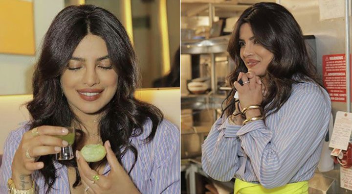 Priyanka Chopra shares glimpses from her visit to her restaurant Sona. Source: Instagram