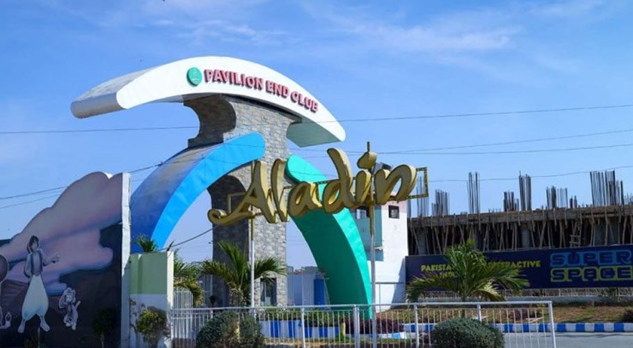 Pavilion End Club is located in Gulshan-e-Iqbal neigbourhood of Karachi. Source: Samaa
