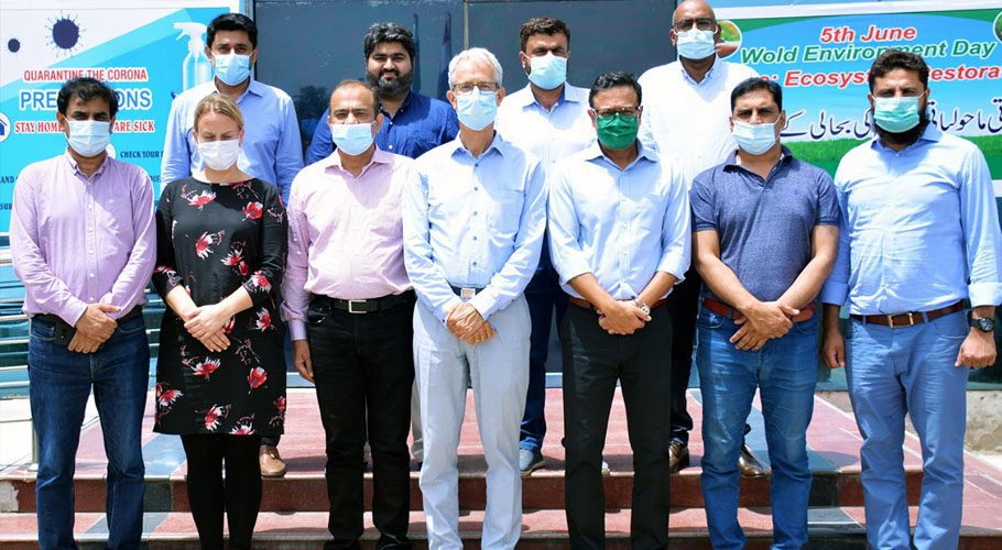 Ambassador of Netherlands to Pakistan Mr Wouter Plomp visit Friesland Campina Engro Pakistan Ltd’s manufacturing facility in Sahiwal. Source: Supplied.