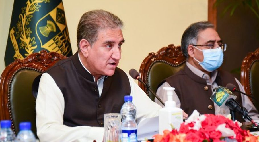 Foreign Minister Shah Mahmood Qureshi speaks at launch of 2021 Humanitarian Response Plan. Source: APP