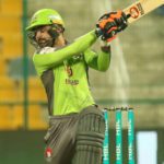 Rashid Khan scored match-winning runs for Lahore Qalandars. Source: PSL/Twitter