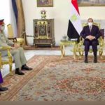 CJCSC Gen Nadeem Raza is on an official visit to Egypt. Source: Screengrab/ISPR
