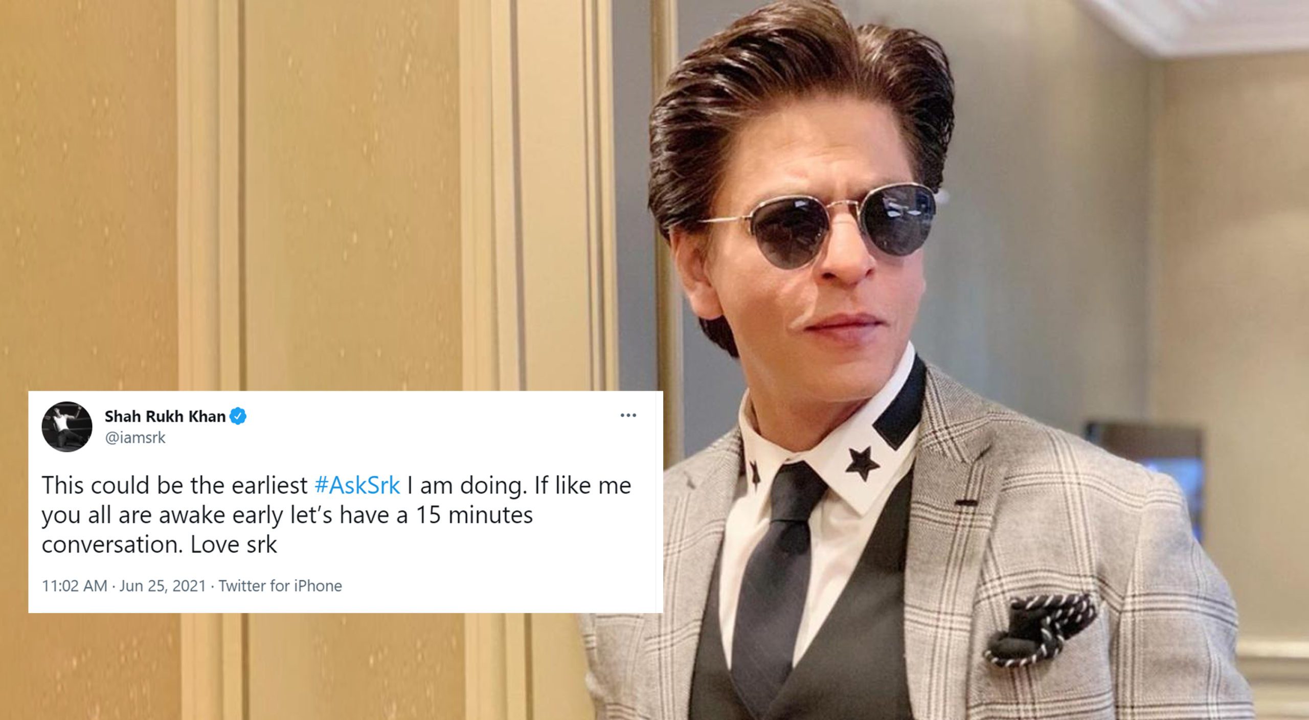 Bollywood Baadshah Shah Rukh Khan recently held a #AskSRK session on Twitter and gave some interesting and quirky replies to his fans that will surely make your day.