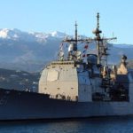 US guided-missile cruiser USS Monterey (CG 61) conducted a scheduled port visit in Karachi. Source: APP