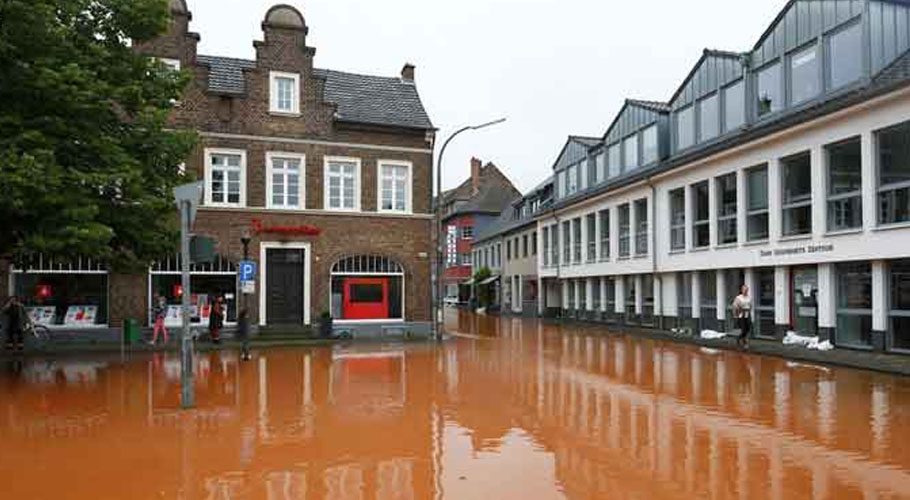Some 15,000 police, soldiers, and emergency service workers have been deployed in Germany to help with the search and rescue.