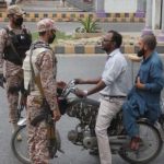 Police has booked several people on violating for violation lockdown restrictions. Source: FILE.