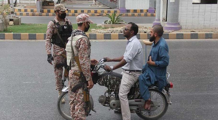Police has booked several people on violating for violation lockdown restrictions. Source: FILE.