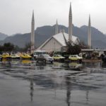 The weather turned pleasant after rain in Gulshan-e-Iqbal, Gulistan-e-Jauhar, Shahra-e-Faisal, PECHS, Korangi, Defence, and Clifton.