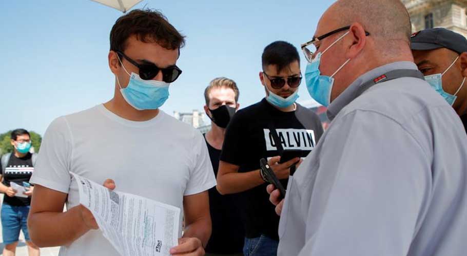 Macron accused of running a vaccine dictatorship. (Source: REUTERS)