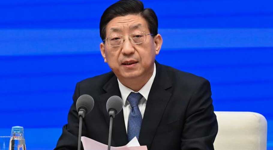 Zeng Yixin speaks at a press conference in Beijing. (Source: CNN)