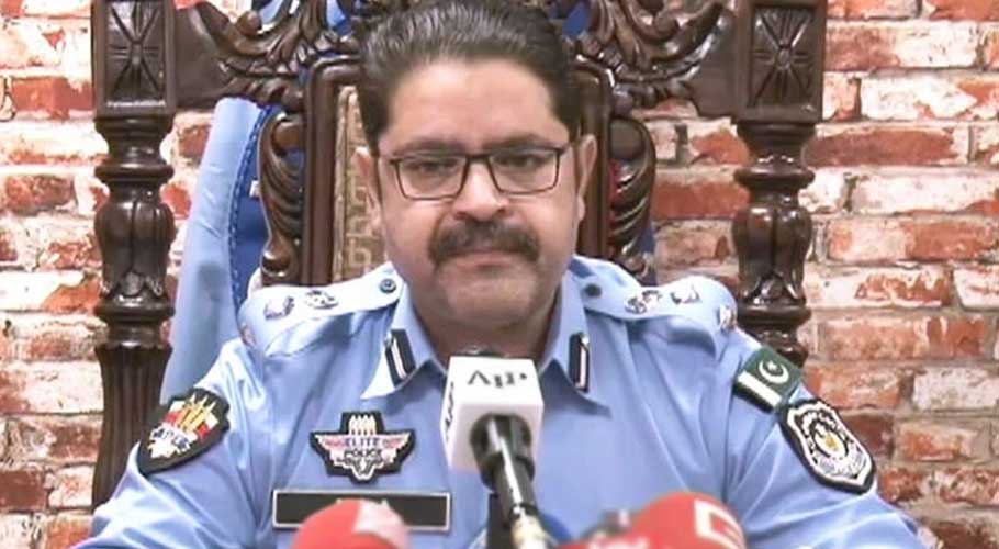 Ataur Rehman addresses a press conference in Islamabad.