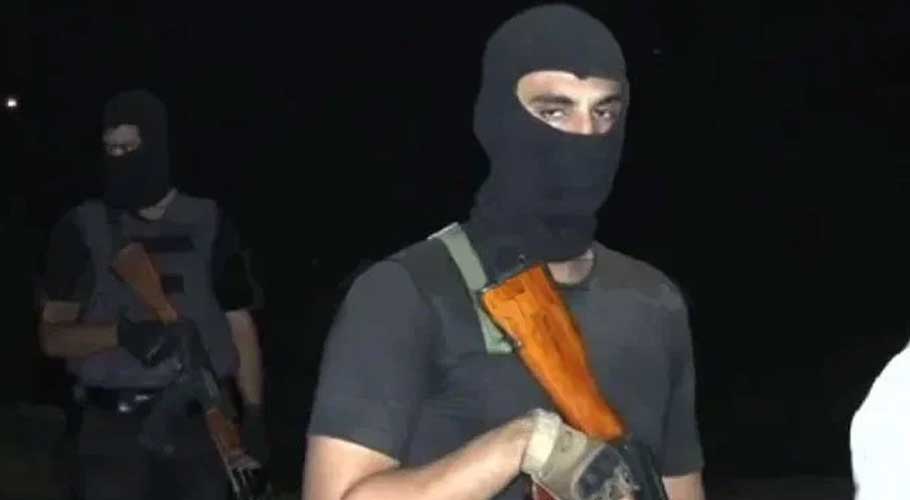 Terrorists opened fire at security forces at Hazarganji