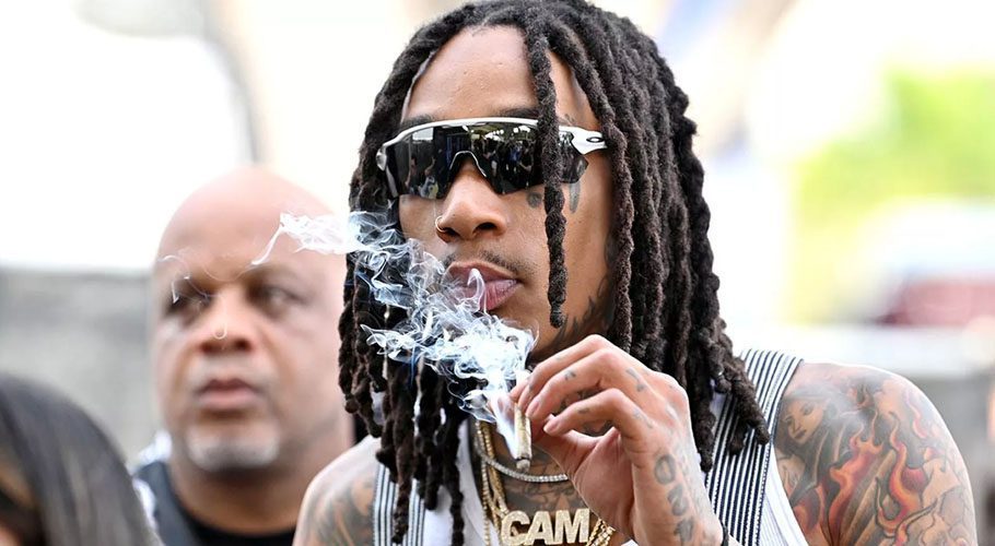 The rapper is the latest celebrity to reveal that he has tested positive for COVID-19.