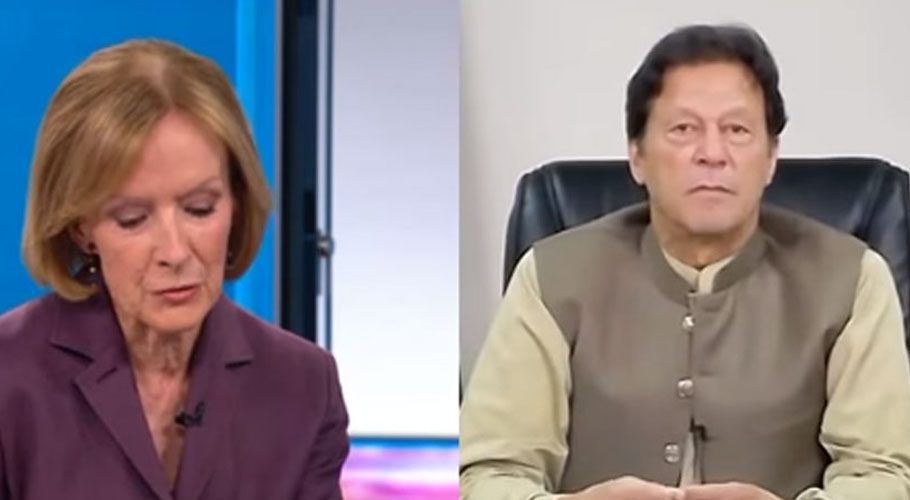 The prime minister was giving an interview with Public Broadcasting Service (PBS) ‘Newshour’. Source: APP