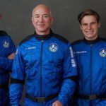 Jeff Bezos soared some 66.5 miles aboard his company Blue Origin's New Shepard launch vehicle: Source: BBC