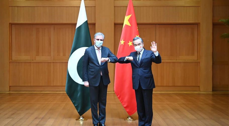Foreign Minister Shah Mahmood Qureshi paid a two-day visit to China. Source: PID