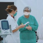 The woman, who was treated at a hospital in Aalst near Brussels, had not been vaccinated