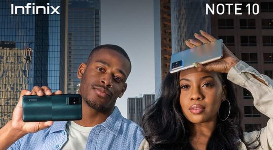 Smartphone brand Infinix launched NOTE 10. Source: PR/Online.