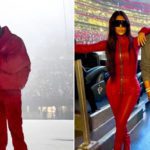 Kim Kardashian attended Kanye West's "Donda" listening party. Source: Page Six