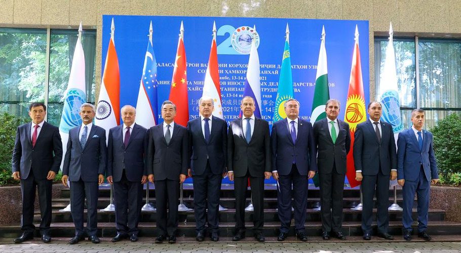 Foreign Minister Qureshi is in Dushanbe to participate in the SCO Council of Foreign Ministers meeting. Source: Twitter