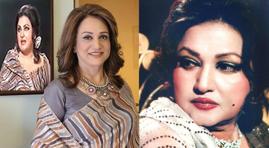 Bushra Ansari sang Noor Jehan's famous song 'Ja Ja We Tenun Dil' (PHOTO: ONLINE)