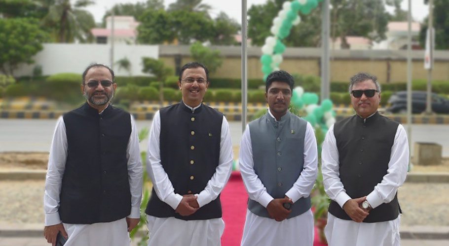 Sajid Ali Sadpara, son of Ali Sadpara and the second youngest K2 summiteer, was present at the event as a special guest (MM NEws)