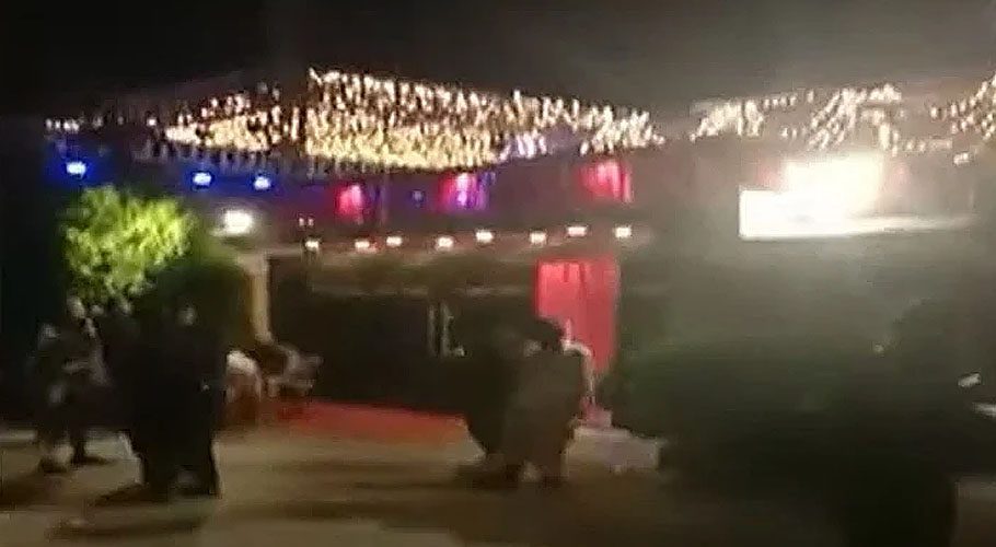 Aslam Khan had hosted his daughter's valima at his residence and invited only his family and close friends for the function.