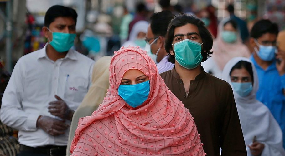 According to the NCOC, 53,770 coronavirus tests were performed in the last 24 hours (PHOTO: AL JAZEERA)