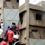 Residents of the area say that the workers kept appealing for help from the factory windows. (Photo: Reporter)