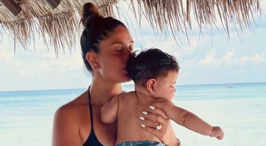 Kareena, Saif, Taimur, and Jeh flew off to Maldives to ring in Saif’s 51st birthday (PHOTO: INSTAGRAM)