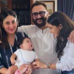 Kareena Kapoor and Saif Ali Khan are in the Maldives with Taimur and baby Jeh (PHOTO: INSTAGRAM)