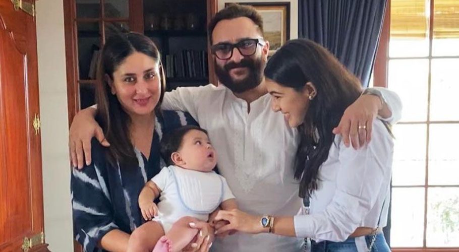 Kareena Kapoor and Saif Ali Khan are in the Maldives with Taimur and baby Jeh (PHOTO: INSTAGRAM)