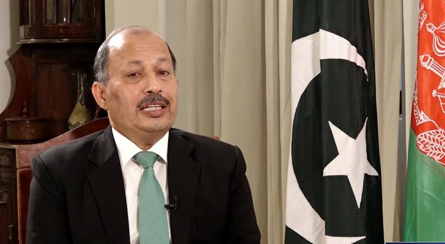 Pakistan's ambassador to Afghanistan Mansoor Ahmad Khan said that contacts between the Taliban and political leaders were ongoing. (Photo: Ariana News)