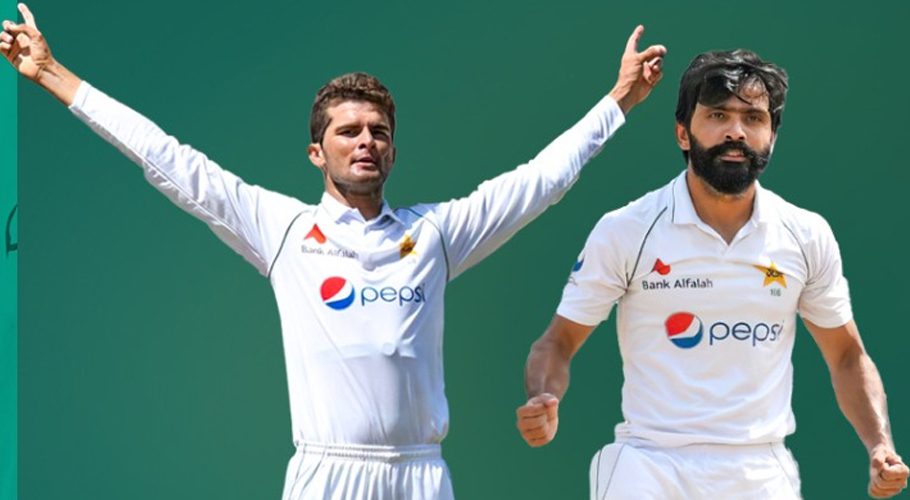 Shaheen Afridi is 8th and Fawad Alam is 21st (Photo PCB)