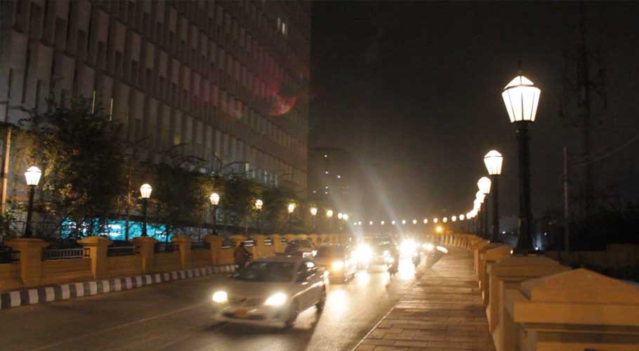 The bridge was refurbished in collaboration with the Government of Sindh. (Source: Twitter)