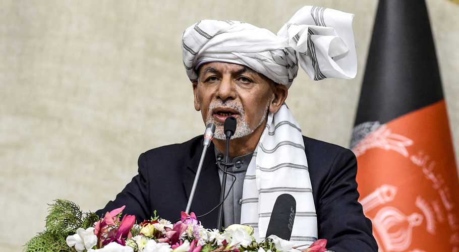 Meanwhile, India’s News18 reported that Ashraf Ghani has resigned from the post. (Source: Reuters)