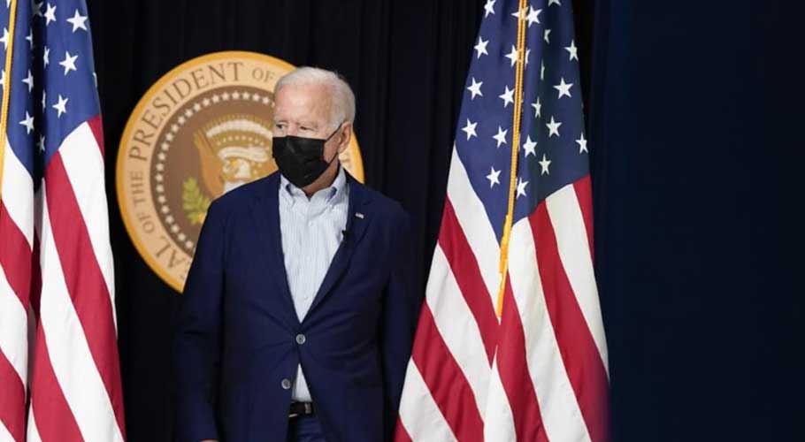 Biden vows to keep up airstrikes against the Islamic State (IS) group. (Source: AP)