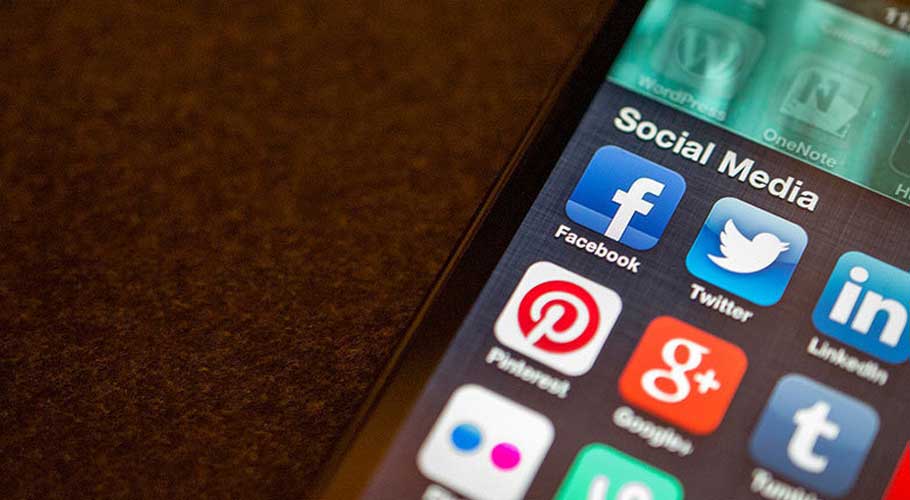 This file photo shows icons of social media apps. (Source: AFP)