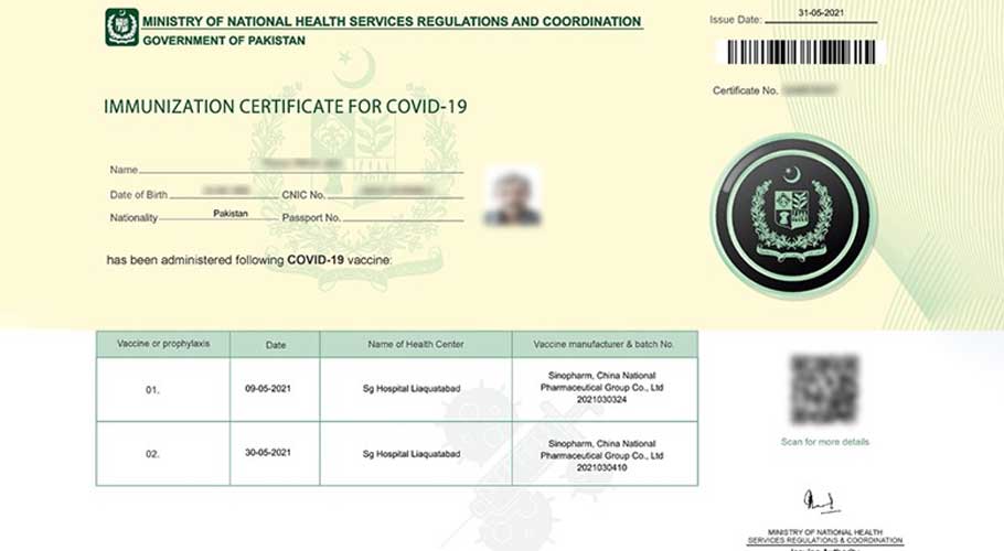 fake covid vaccination certificates