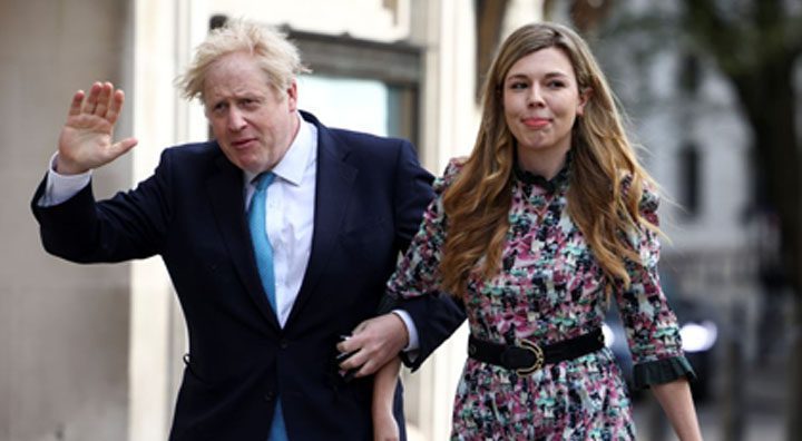 The couple welcomed their first child, Wilfred, in April 2020. Source: Reuters.