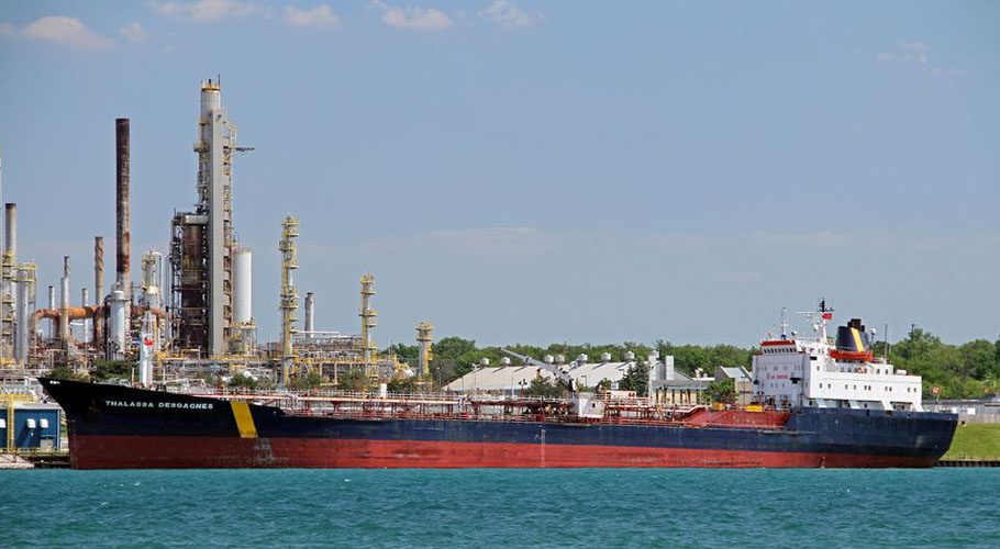 A handout image shows the Thalassa Desgagnes tanker now called the Asphalt Princess. Source: Reuters