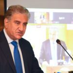 The foreign minister was addressing the Islamabad Policy Research Institute. Source: Facebook